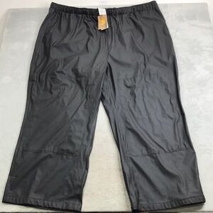 Carhartt Medford Rain Defender Pants Men's Black Waterproof 100250 4XL New